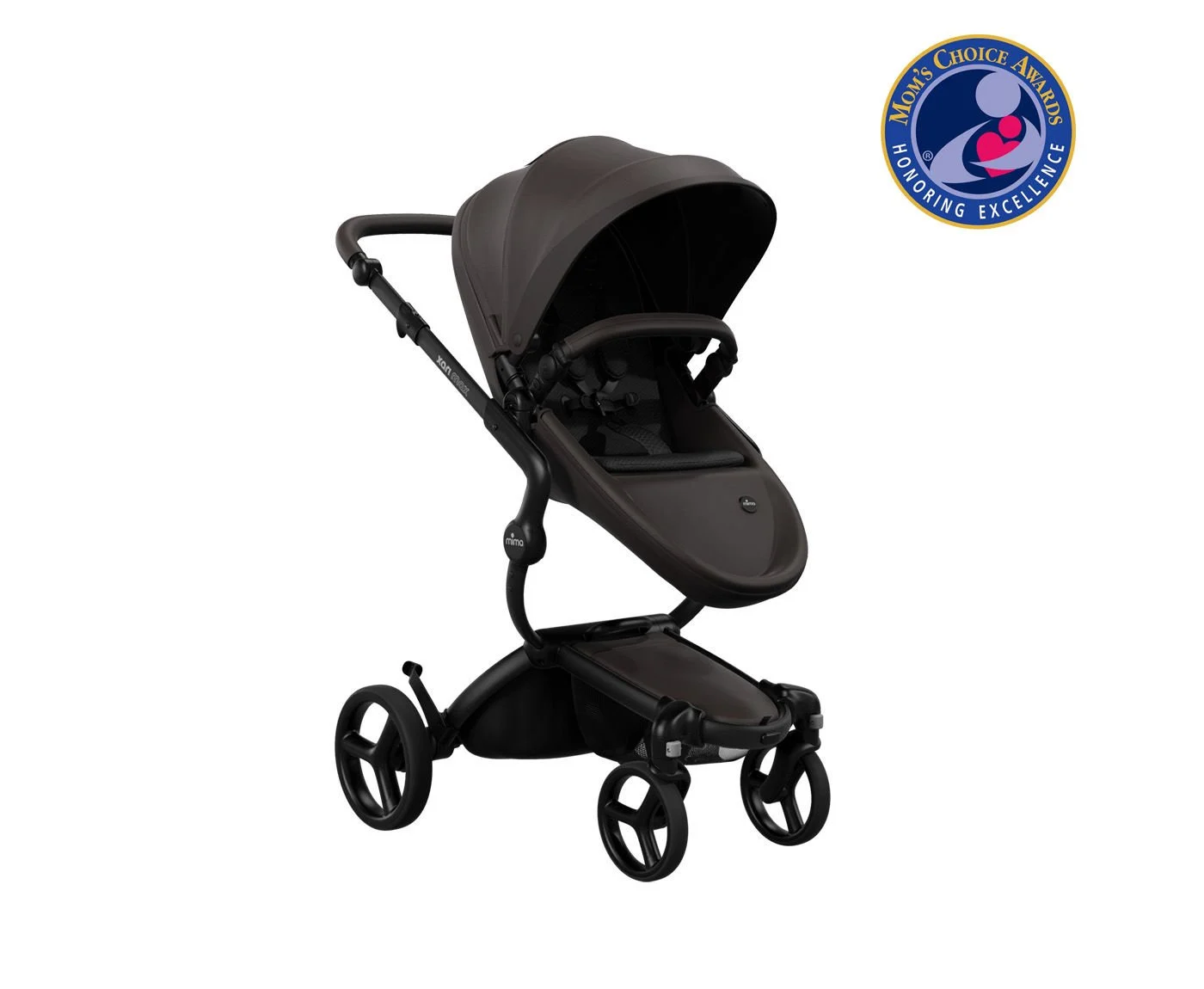 Carucior  Mima Max BLACK Chassis / CHOCOLATE BROWN