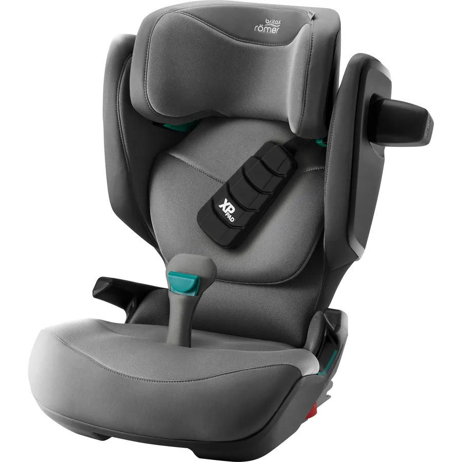 Scaun auto pentru copii Britax Römer, 3,5-12 ani, 100-150 cm, 15-36 kg, KIDFIX PRO STYLE Mineral Grey