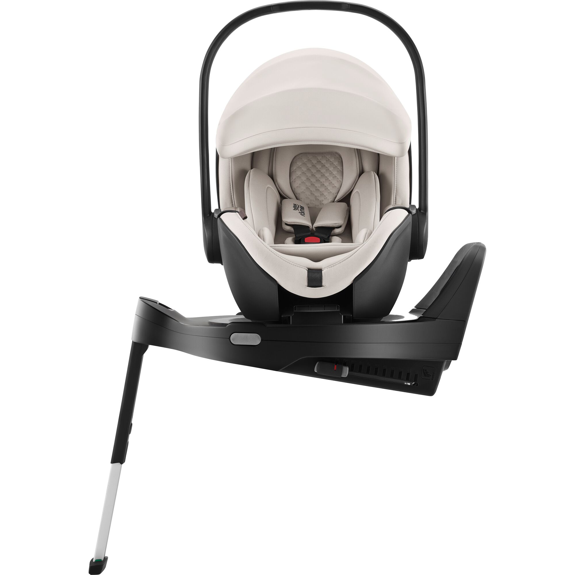 Scaun auto pentru copii tip scoica Britax Römer BABY-SAFE PRO cu baza isofix VARIO BASE 5Z Soft Taupe LUX