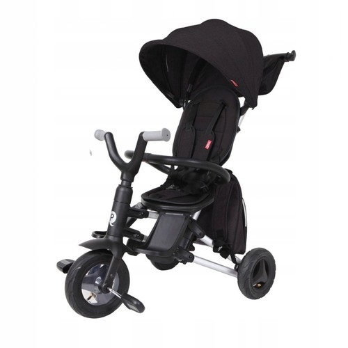Tricicleta ultrapliabila Qplay Nova+ Rubber Black