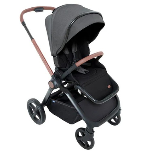 Carucior copii  Chicco Mysa, Black Satin,  pana la 22Kg