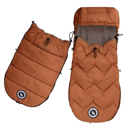 Husă de iarnă Cottonmoose pentru carucior 0-36 luni Artic,Amber