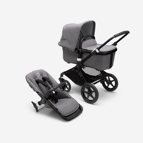 Carucior Bugaboo Fox 3 Graphite/Grey 2 in 1