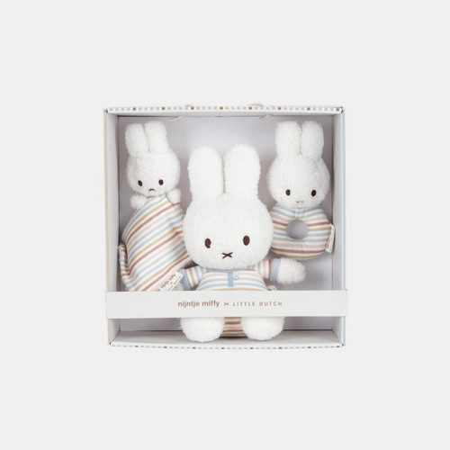 Cutie cadou pentru bebelusi - Miffy Vintage Sunny Stripes  - Little Dutch