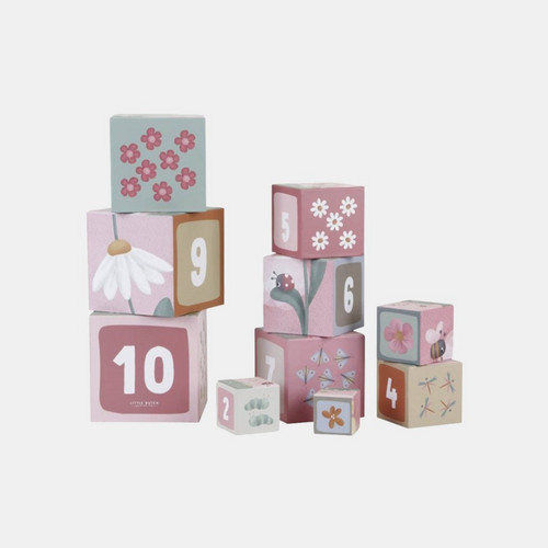 Cutii pentru stivuire din carton FSC - Colectia Flowers & Butterflies - Little Dutch LD 4767