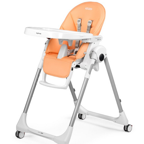 Scaun de masa Prima Pappa Follow Me Peach Peg Perego, 0 - 36 luni