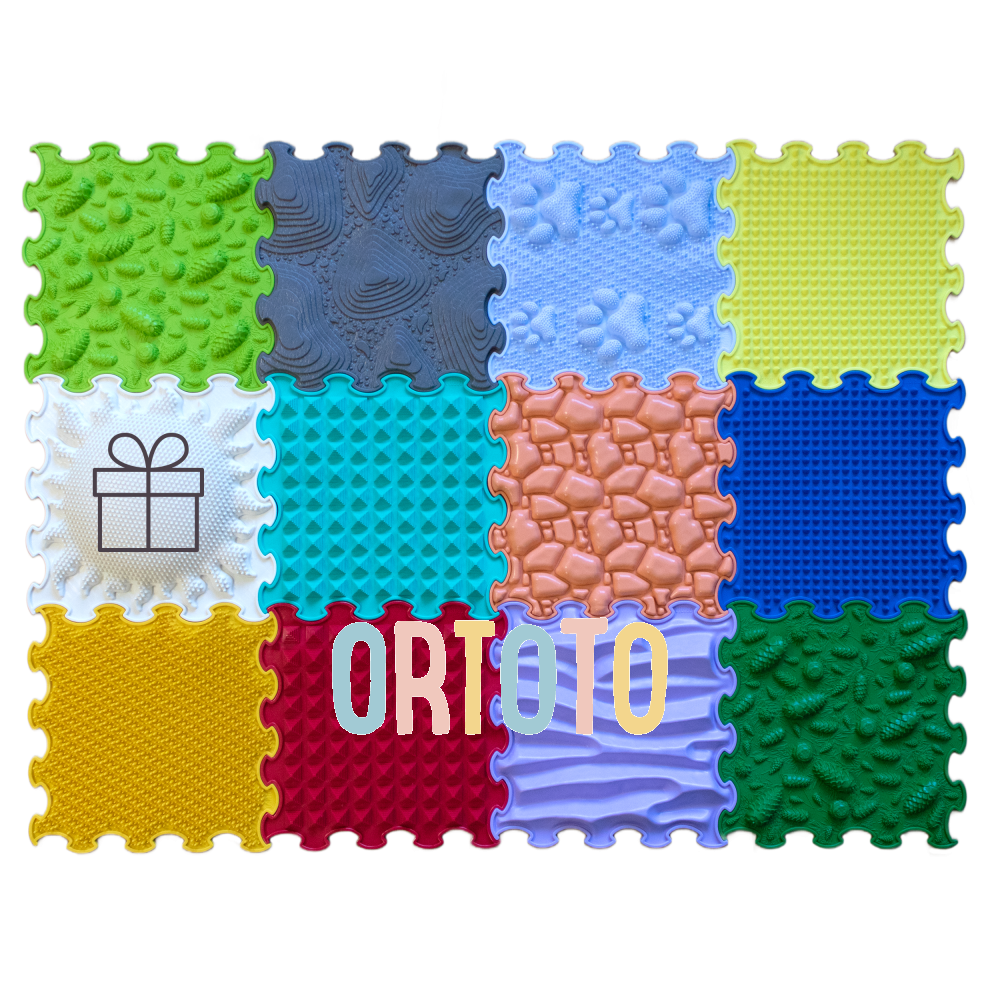 Ortoto Covoras Ortopedic-Puzzle All-in-one Set 12 piese