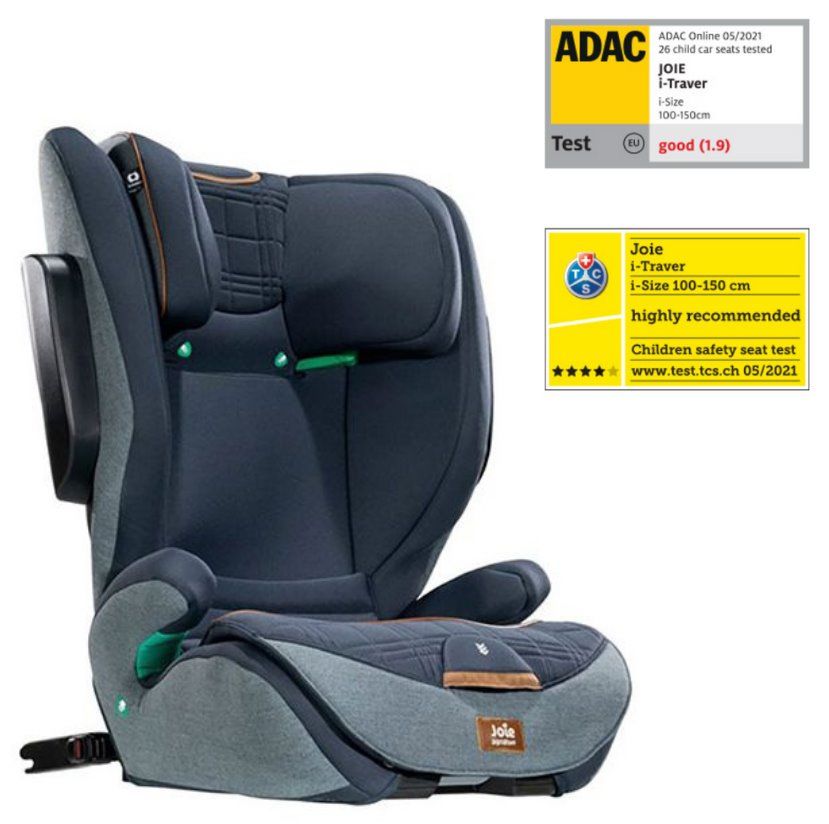 Scaun auto cu isofix Joie i-Traver Signature Harbour, 100 - 150 cm