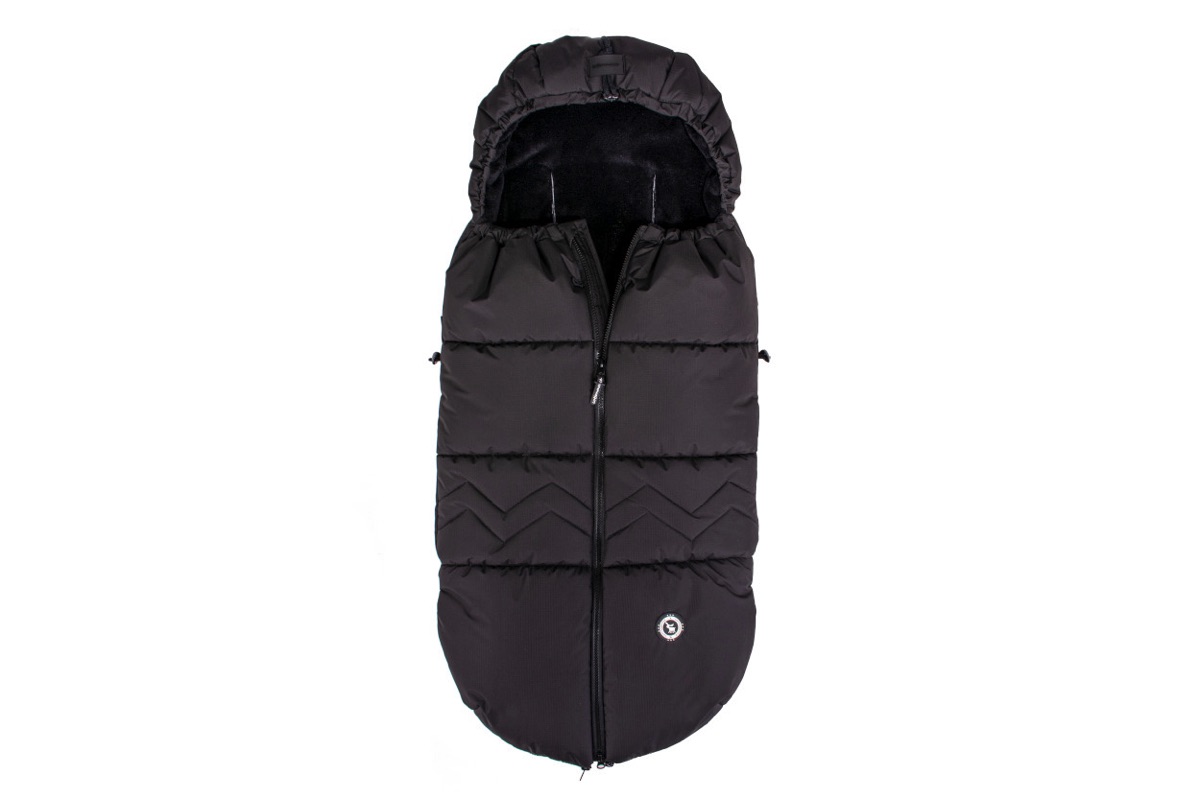 Husă de iarnă Cottonmoose pentru cărucior 0-36 luni North Prime,Black