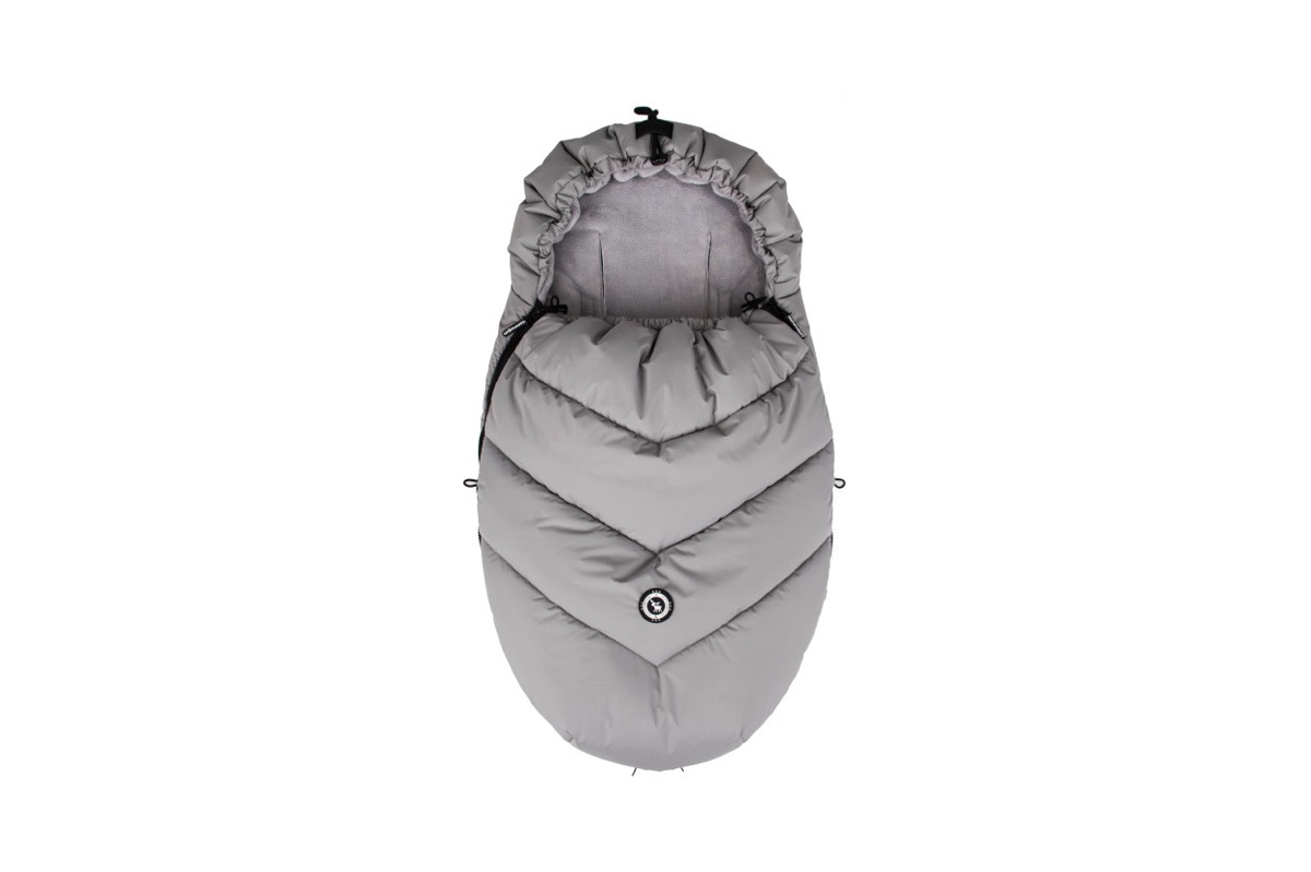 Husă de iarnă Cottonmoose pentru carucior 0-12  luni MINI Moose Prime,Mirage Grey