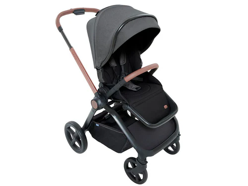 Carucior copii  Chicco Mysa, Black Satin,  pana la 22Kg