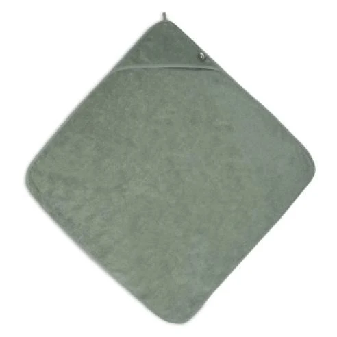 Prosop de baie cu gluga Jollein 75x75cm Ash Green