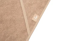 Prosop de baie cu gluga Jollein 75x75cm Biscuit 3
