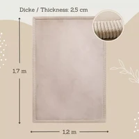 Игровой коврик coral velvet с эффектом памяти 120x170 см бежевый - Hakuna Matte 3