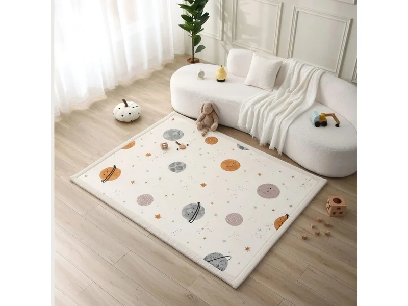 Игровой коврик coral velvet с эффектом памяти 150x200 см Happy Planets - Hakuna Matte 4