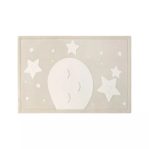 Saltea de joaca cloud 3D – luna si stele 170 x 120 x 2.5 cm - Hakuna Matte