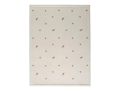 Saltea de joaca coral velvet cu spuma memorie 150 x 200 cm – floral - Hakuna Matte