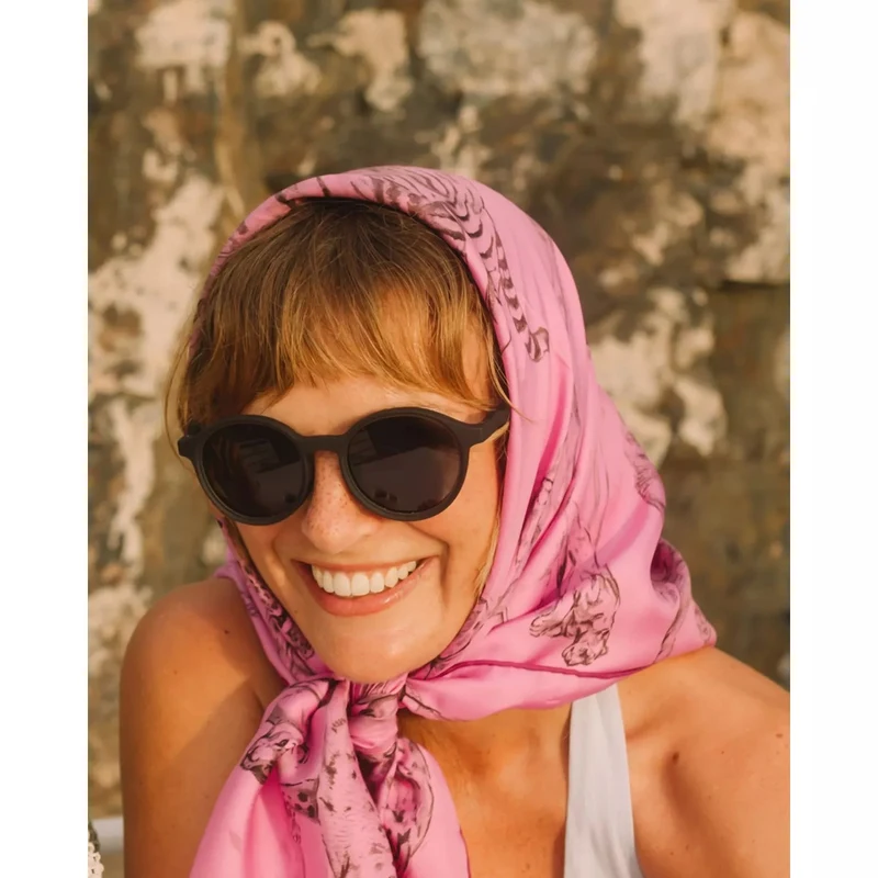Ochelari de soare cu lentile polarizate - 12 ani+ - Clasic - Breakfast Art-Midnight Berry - Olivio & Co 5