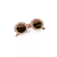 Детские солнцезащитные очки с защитой UV400 Shell Pink - Little Dutch