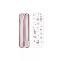 Lingurita pentru bebelusi - set 2 bucati - Fairy Garden - Little Dutch