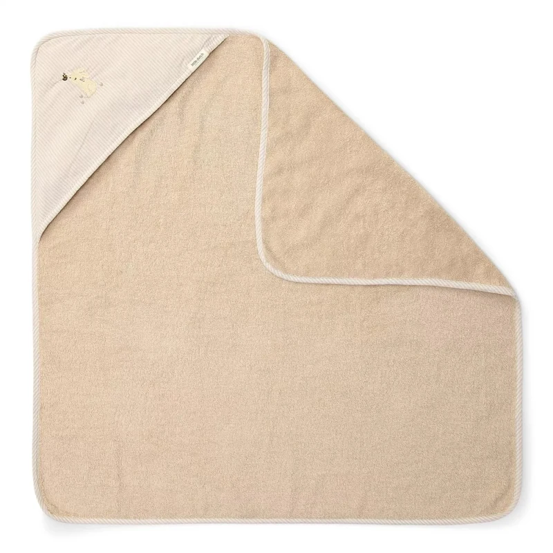 Prosop cu gluga - Bunny - Newborn Naturals - 75 x 75 - Little Dutch 2