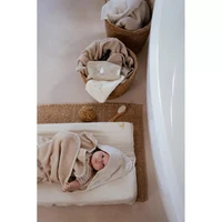 Prosop cu gluga - Bunny - Newborn Naturals - 75 x 75 - Little Dutch 6