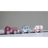 Masinute de interventie din lemn - Little Dutch 5