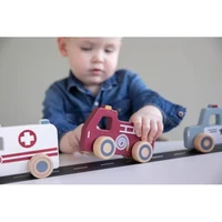 Masinute de interventie din lemn - Little Dutch 6