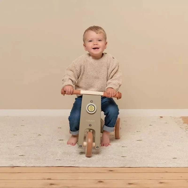 Деревянный велосипед FSC Olive - Little Dutch 5