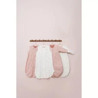 Sac de dormit pentru vara din muselina de bumbac organic - Fairy Floral - 70 cm - Little Dutch 70 cm 2
