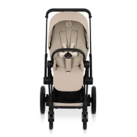 Коляска 2 в 1 Cybex ePriam V коллекции Platinum 2026, Cozy Beige, шасси Matt Black 5