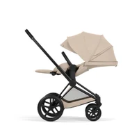 Коляска 2 в 1 Cybex Priam V коллекции Platinum 2026 Cozy Beige, шасси Matt Black 5