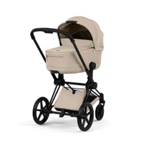 Коляска 2 в 1 Cybex Priam V коллекции Platinum 2026 Cozy Beige, шасси Matt Black 7