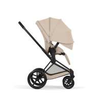 Коляска 2 в 1 Cybex Priam V коллекции Platinum 2026 Cozy Beige, шасси Matt Black 10