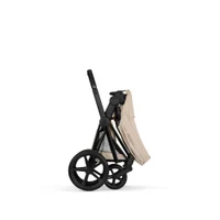 Коляска 2 в 1 Cybex Priam V коллекции Platinum 2026 Cozy Beige, шасси Matt Black 11