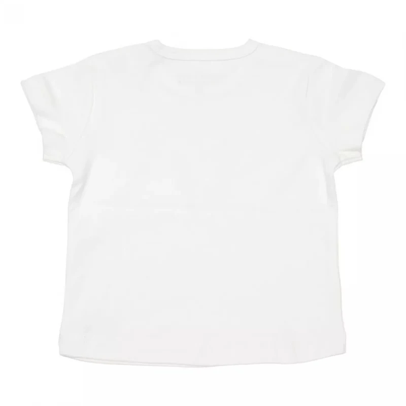 Tricou din bumbac organic - Little Goose - Walking White - Little Dutch - 68 2