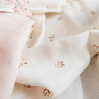 Летний спальный мешок из органического хлопкового муслина - Fairy Blossom - 70 см - Little Dutch 2