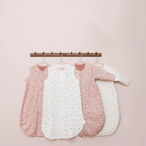 Летний спальный мешок из органического хлопкового муслина - Fairy Blossom - 70 см - Little Dutch 3