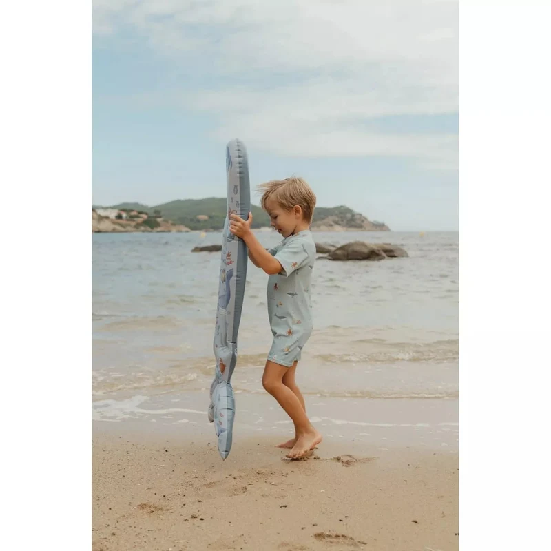 Costum de baie intreg cu maneca scurta cu protectie UV 40+ - Ocean Friends - Little Dutch 86/92 5