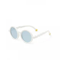 Ochelari de soare cu lentile polarizate rotunde - 18-36 luni - Shark White - Olivio & Co