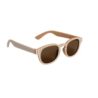 Ochelari de soare pentru copii - Ocean Brown Stripes - Little Dutch 2