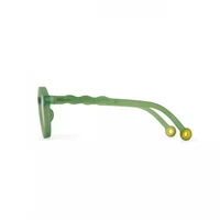 Ochelari de soare cu lentile polarizate oval -3-5 ani - Classic - Olive Green - Olivio & Co 2