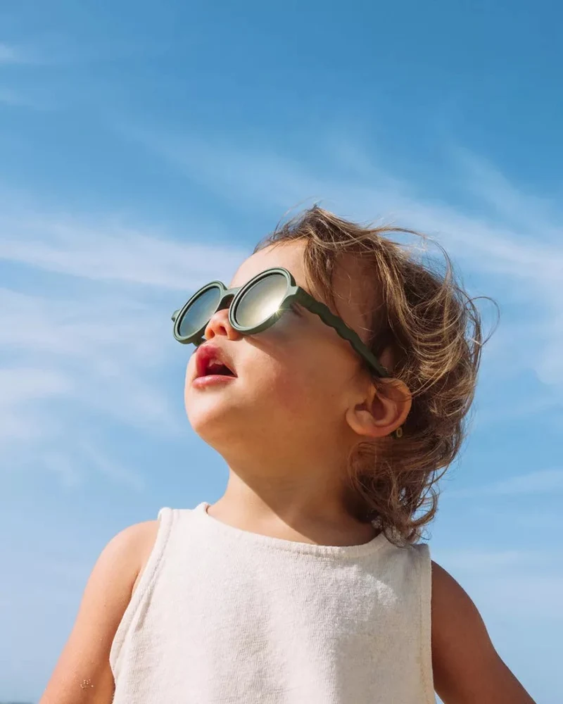 Ochelari de soare cu lentile polarizate - 0-18 luni - Clasic - Reef Blue - Olivio & Co 4