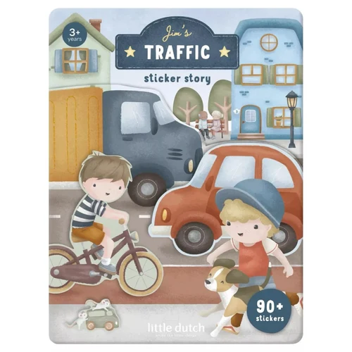 Набор многоразовых наклеек JIM - Little Dutch