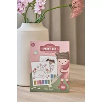 Книга для рисования акварелью и стикерами - Rosa Fairy Garden - Little Dutch 6