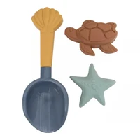 Набор пляжных игрушек - 3 предмета - Ocean World - Little Dutch