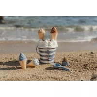 Set de jucarii pentru plaja - Forme de Inghetata - 14 piese - Ocean World - Little Dutch 2