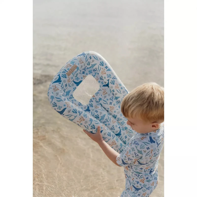 Saltea gonflabila pentru copii - Ocean Dreams - Albastru - Little Dutch 4
