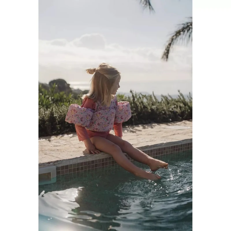 Vesta de inot cu aripioare incorporate - Dreamy Mermaid - Little Dutch 3