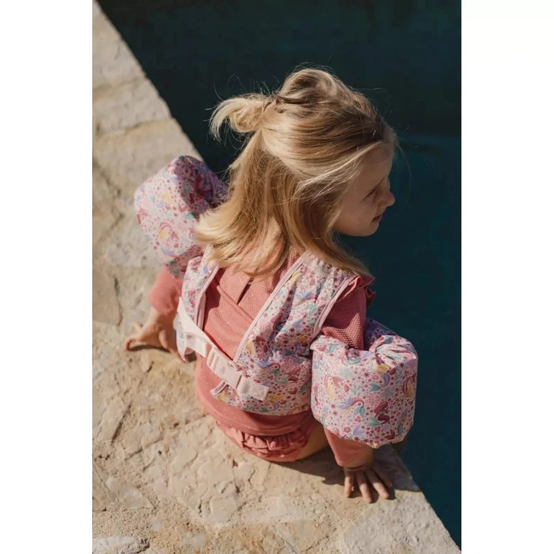 Vesta de inot cu aripioare incorporate - Dreamy Mermaid - Little Dutch 4
